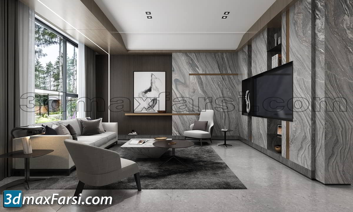 Living room modern furniture 196