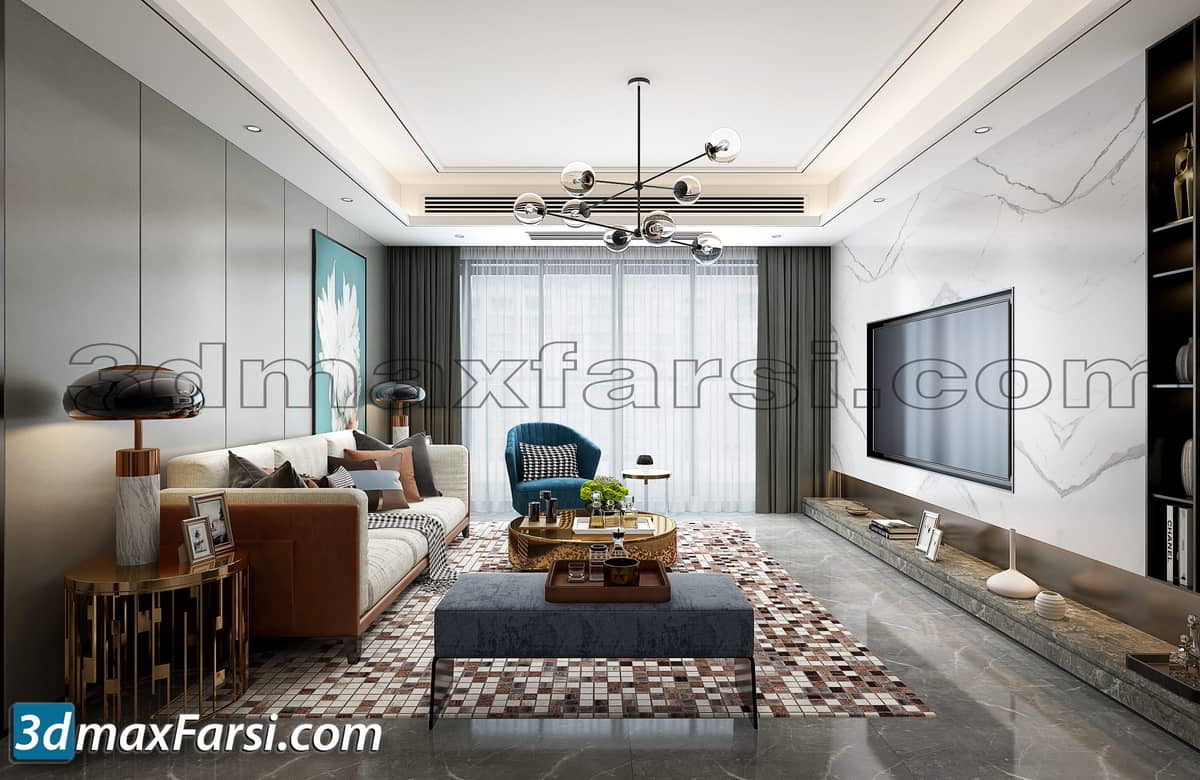 Living room modern furniture 206
