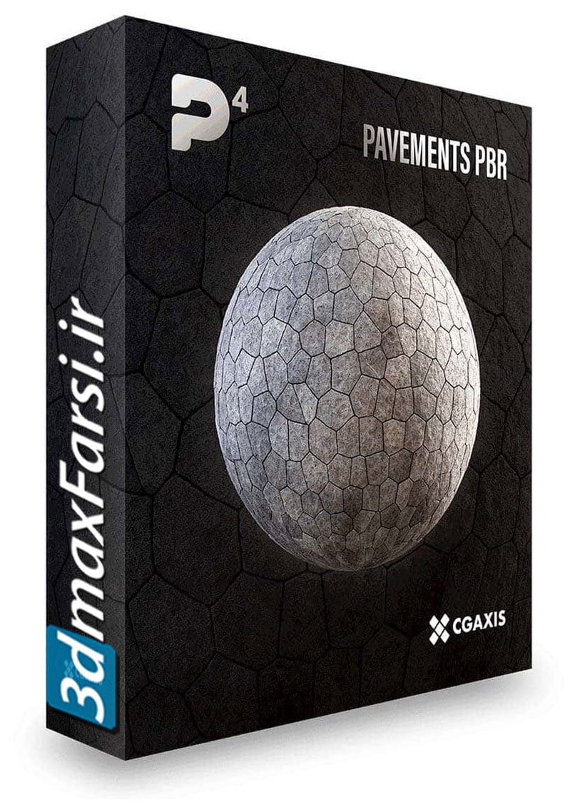 CGAxis – Physical 4 Pavements PBR Textures free download