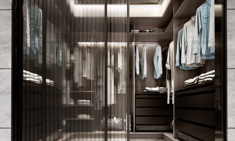 Cloakroom 3d scene 4 3ds max vray