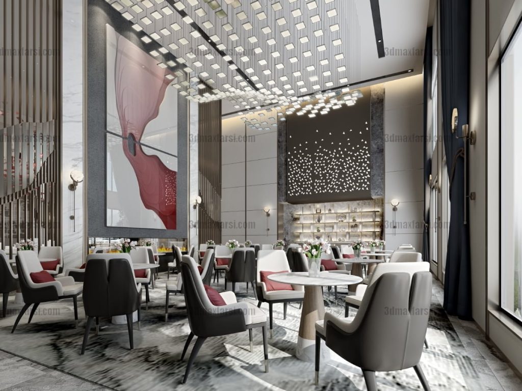 Negotiate room 3d scene 6 3dmaxfarsi