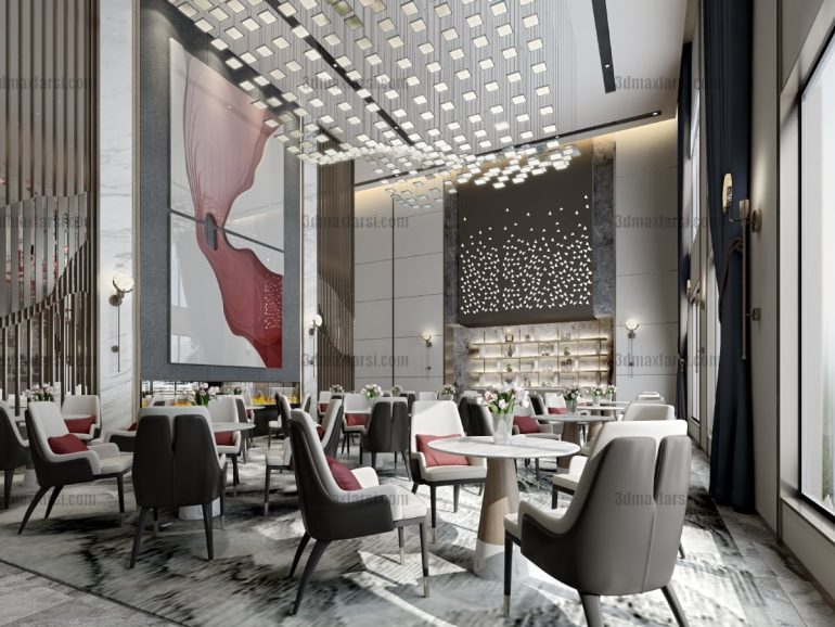 Negotiate room 3d scene 6 3dmaxfarsi