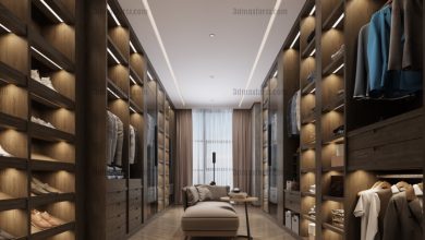 Cloakroom 3d scene 14 3ds max vray