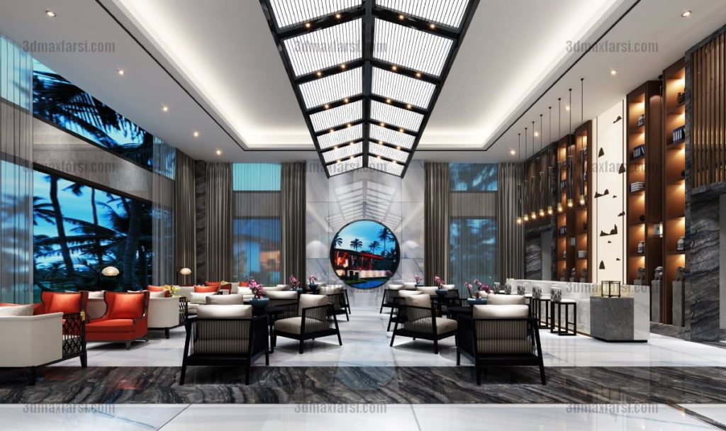 Negotiate room 3d scene 17 3dmaxfarsi