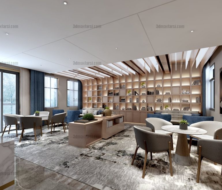 Negotiate room 3d scene 30 3dmaxfarsi