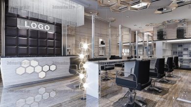 Modern barber shop 35