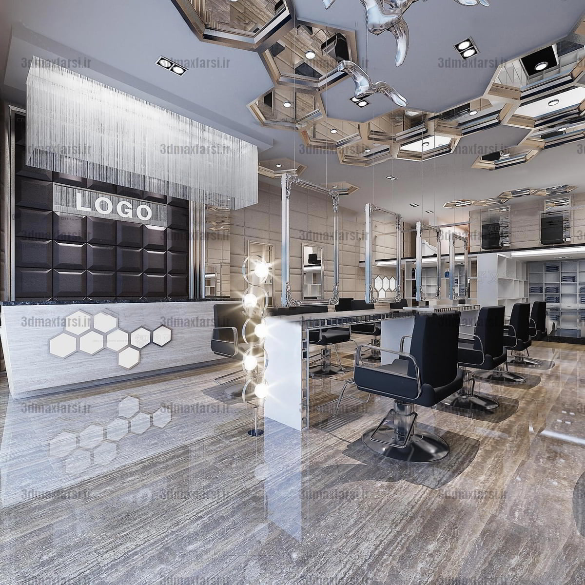 Modern barber shop 35