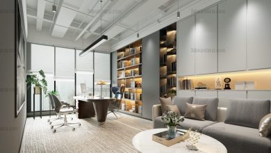 20 3d study room interior design