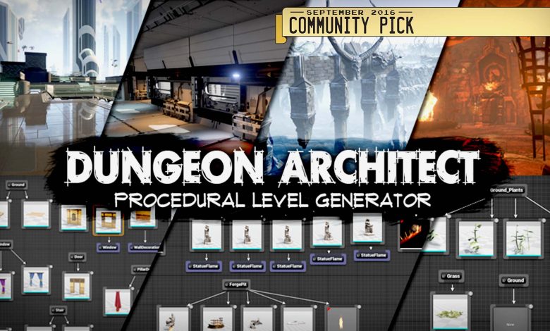 Unreal Engine asset – Dungeon Architect v5.1