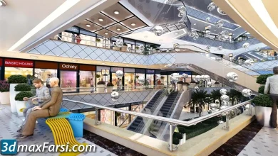 3d animation interior (3ds max + V-ray) 2020 download