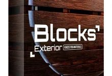 CGAxis – Blocks Exterior Fences PBR Textures free download