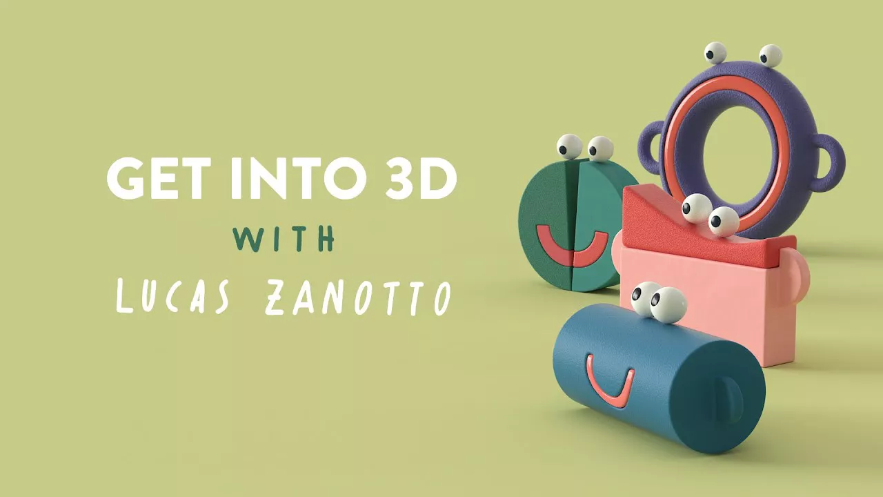 Motion Design School – Get into 3D with Lucas Zanotto free download