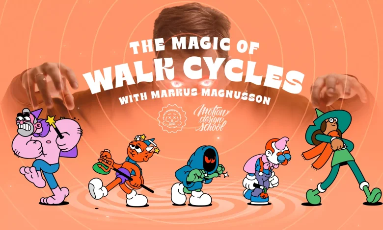 Motion Design School – The Magic of Walk Cycles free download