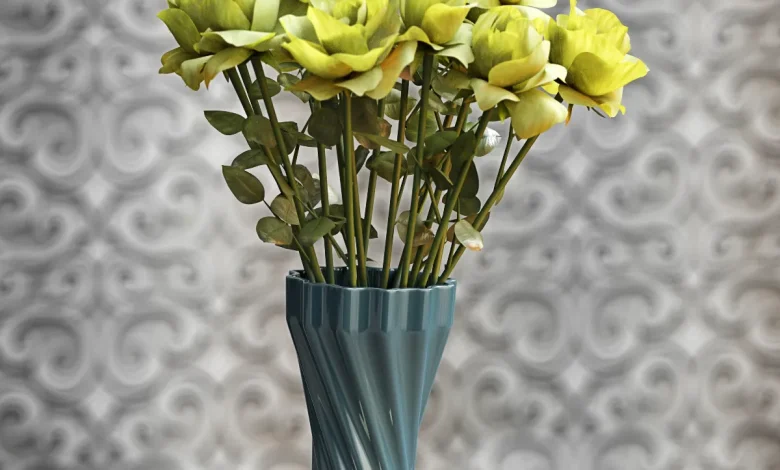 3dsky - Bouquet Rose Yellow