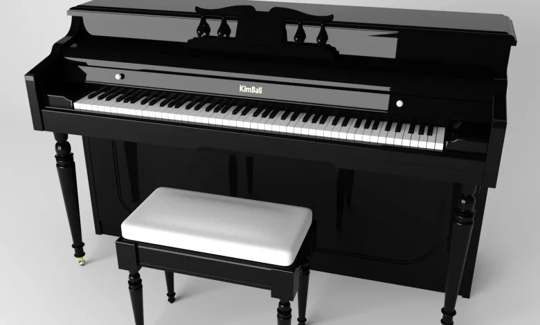 3dsky - Classical piano - Musical instrument - 3D model