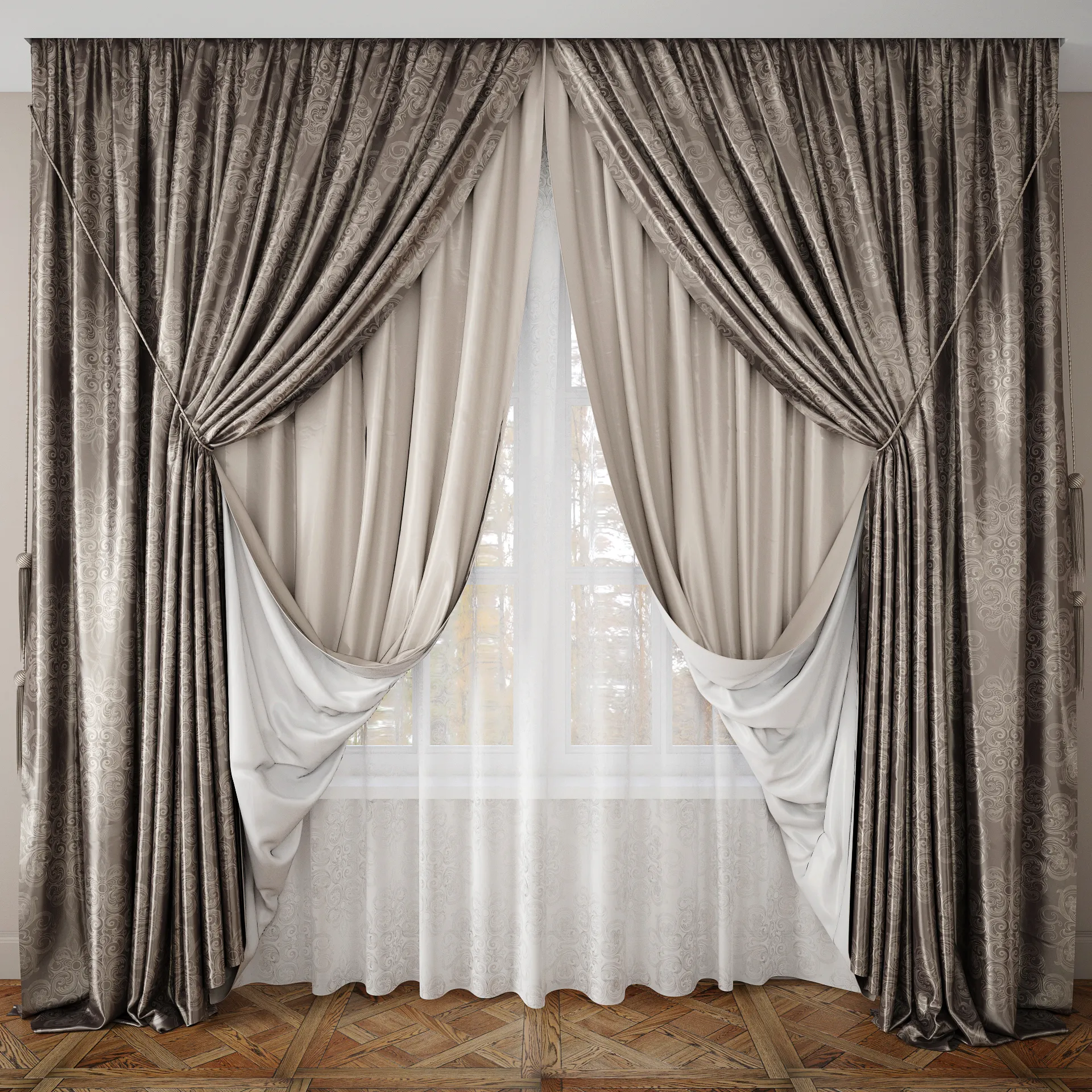 3dsky - Curtain 50 - Curtain - 3D model