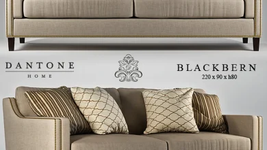 3dsky - Dantone Blackbern sofa
