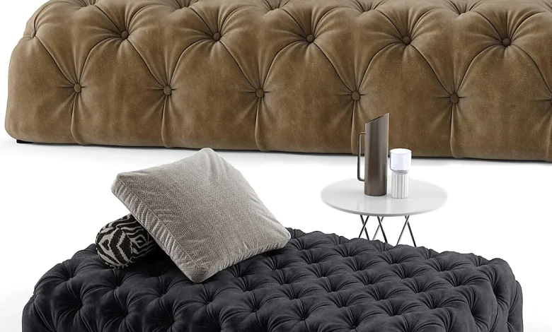 3dsky - Desiree rollking sofa set - Other soft seating - 3D model