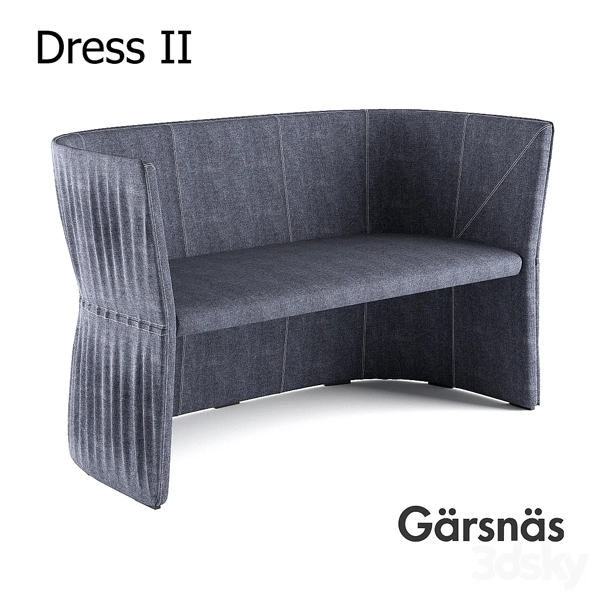 Dress 2 Garsnas - Sofa - 3D model