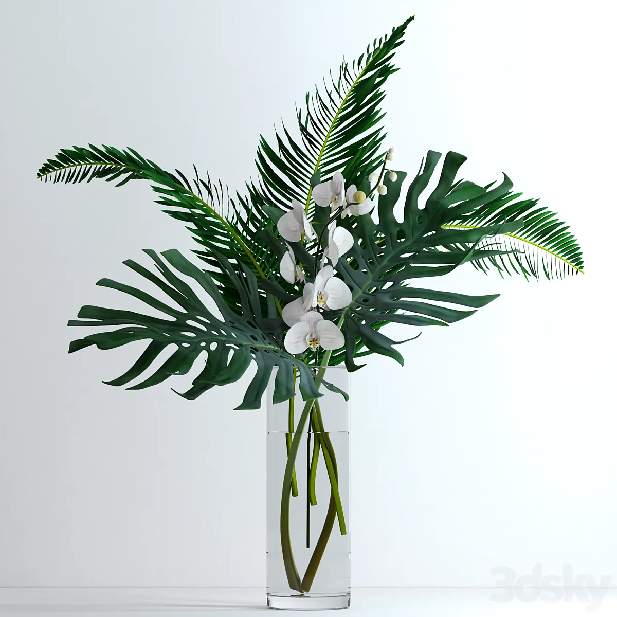 Exotic bouquet - Bouquet - 3D model