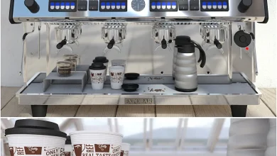 Expobar 4 Group Megacrem Coffee Machine - Restaurant - 3D model