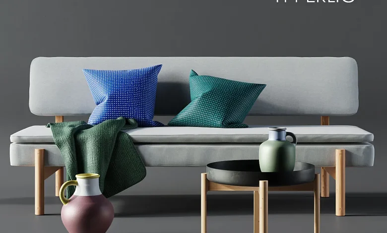 IKEA - YPPERLIG (corona) - Sofa - 3D model