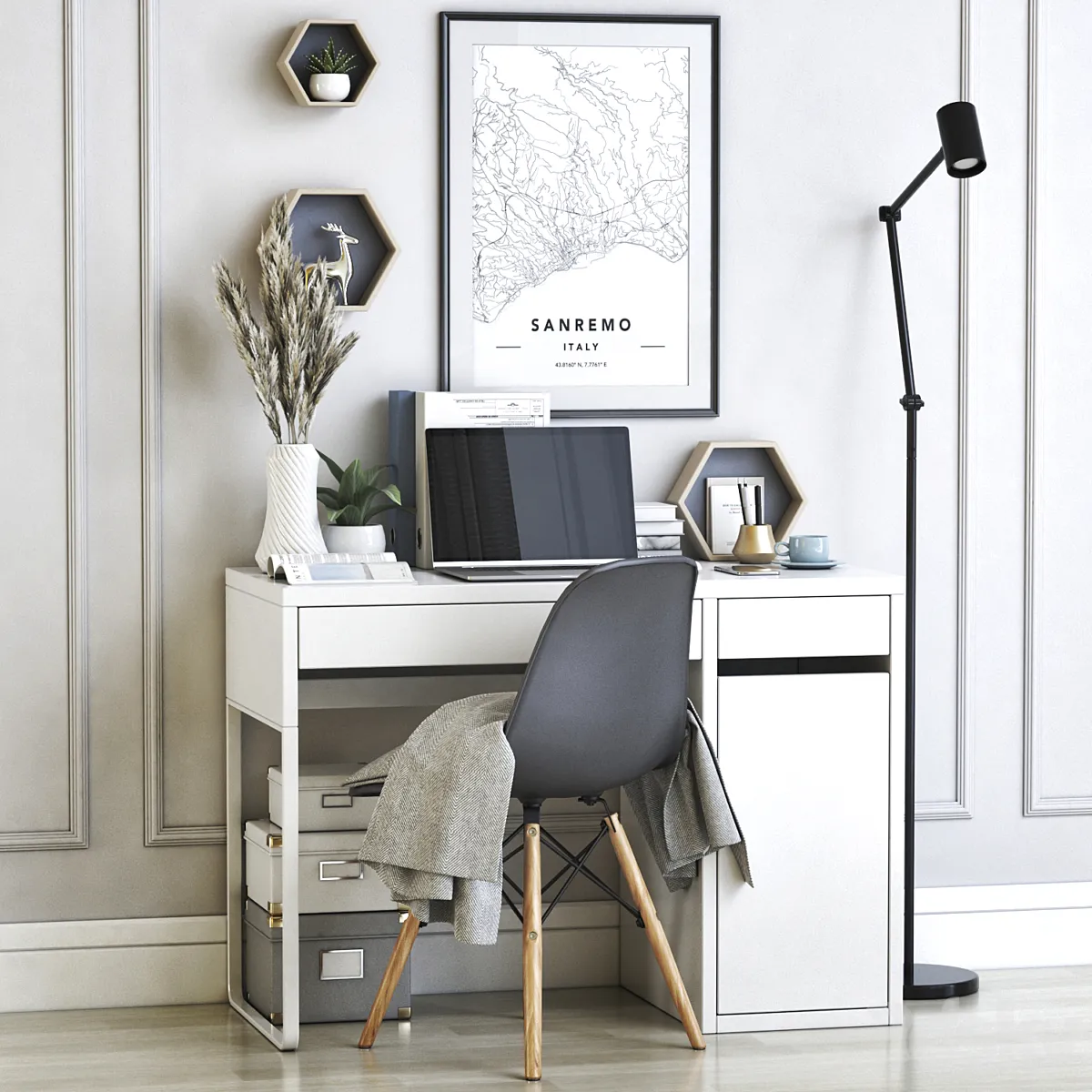 IKEA office workplace 33 - Office furniture - 3D model