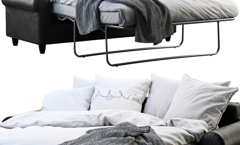 Ikea Fixhult sofa-bed - Bed - 3D model
