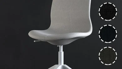 Ikea LANGFJALL chair 02 - Chair - 3D model