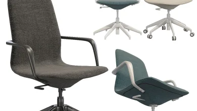 Ikea LANGFJALL office chair - Office furniture - 3D model