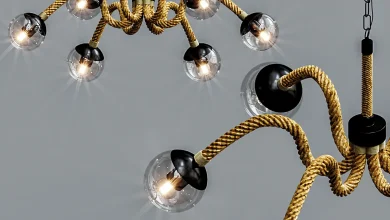 Industrial Retro Magic Beans - Pendant light - 3D model