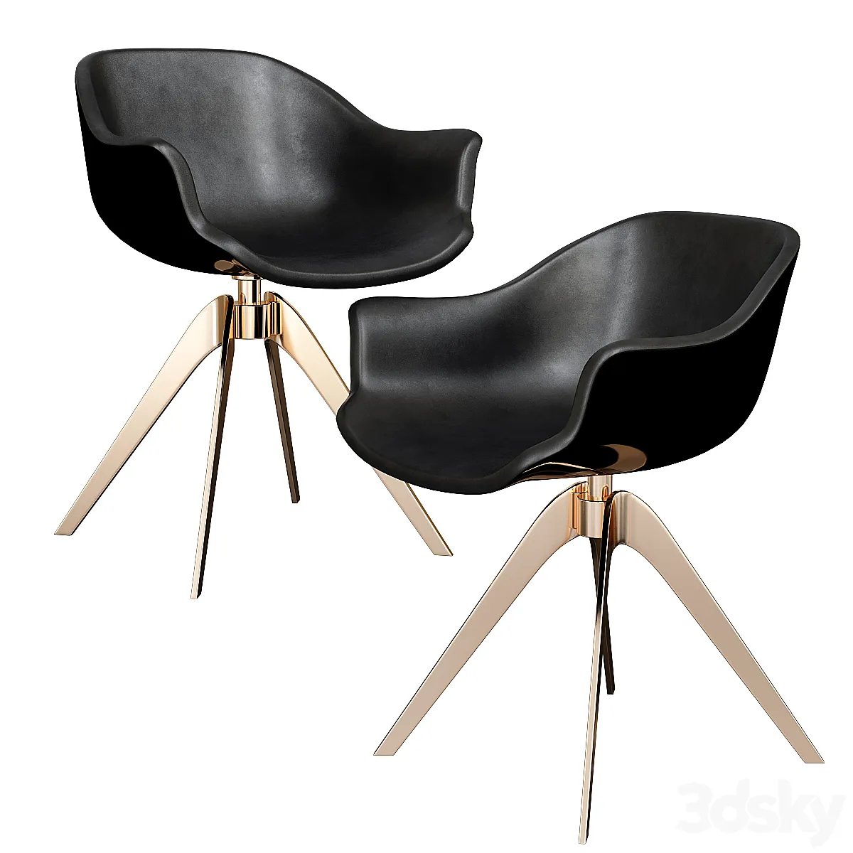 Indy by Cattelan Italia - Chair - 3D model