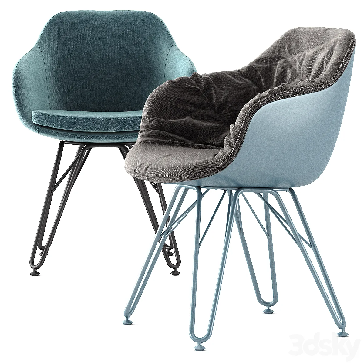 Lap 4051, Lap 4052 by Dressy - Chair - 3D model