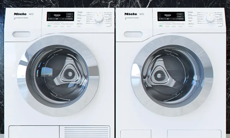 Miele T1 W1 washing machines and dryers - Household appliance - 3D model