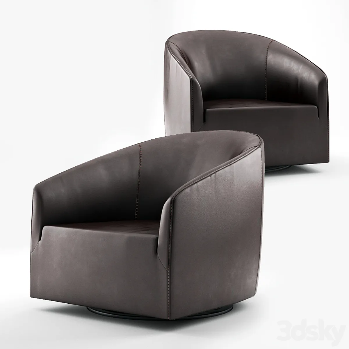Minotti Portofino Armchair - Arm chair - 3D model