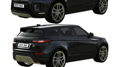 Range Rover Land Rover Evoque - Transport - 3D model