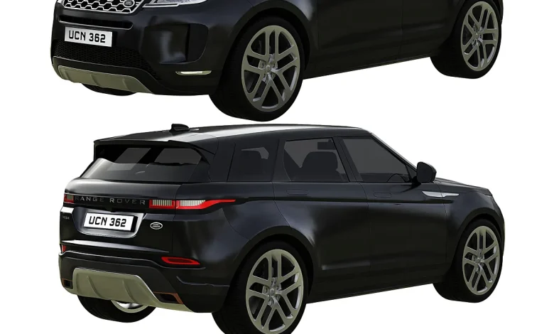 Range Rover Land Rover Evoque - Transport - 3D model