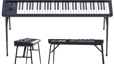 Roland VR-09 - Musical instrument - 3D model