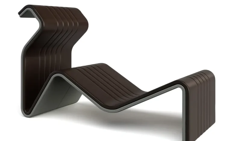 3dsky - Streamlined Beach Chair