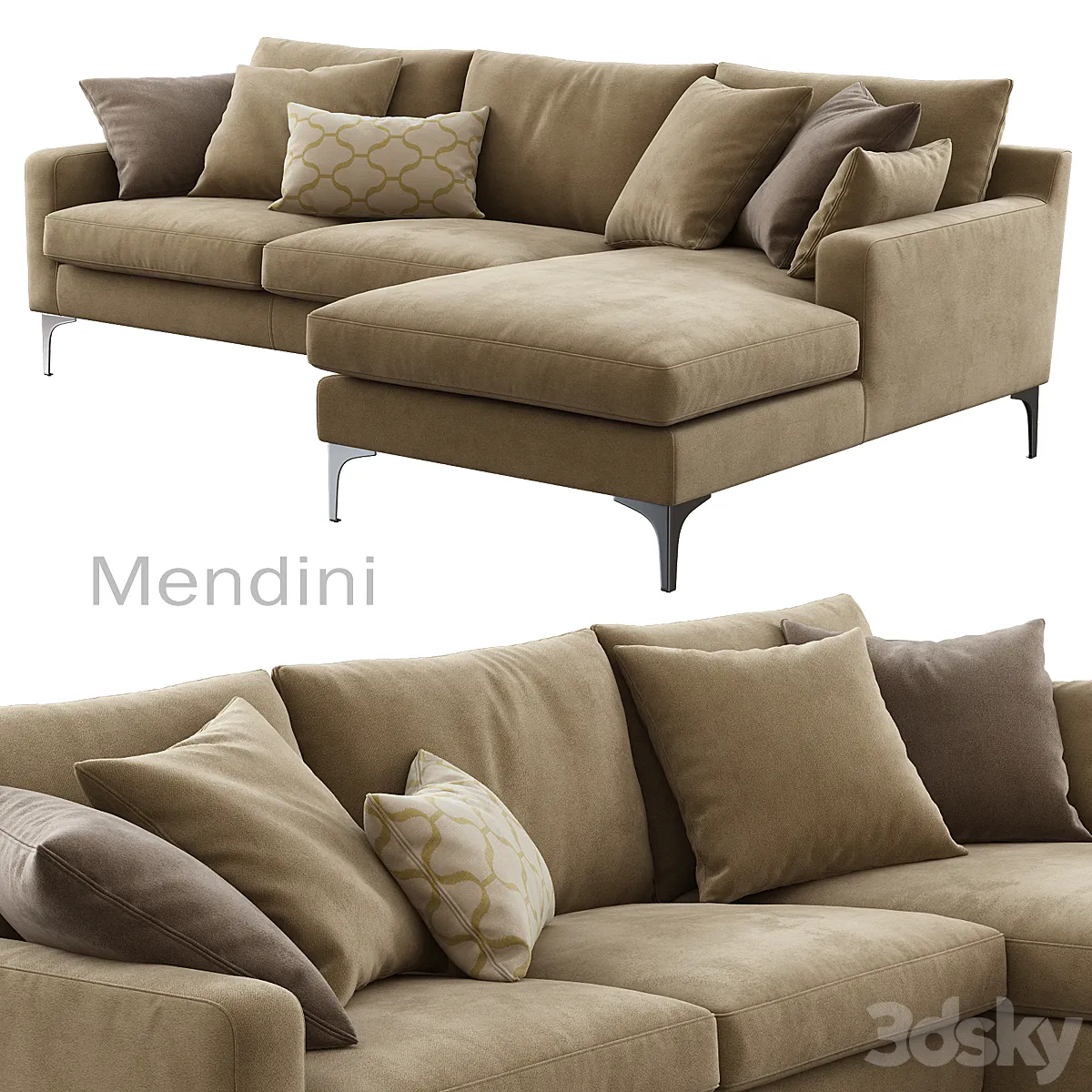 3dsky - Made Mendini (Corner Sofa)