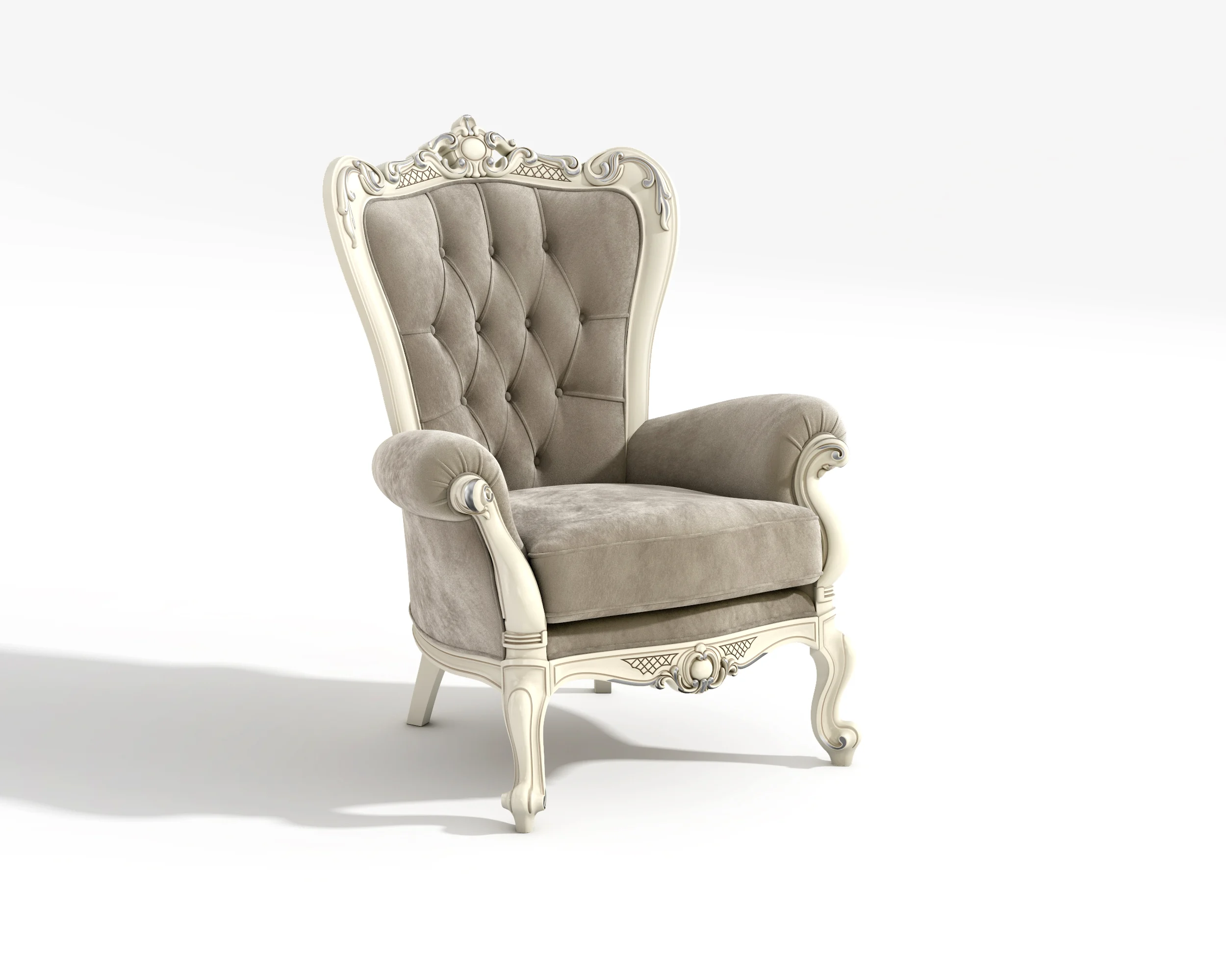 3dsky – American Style Single Sofa