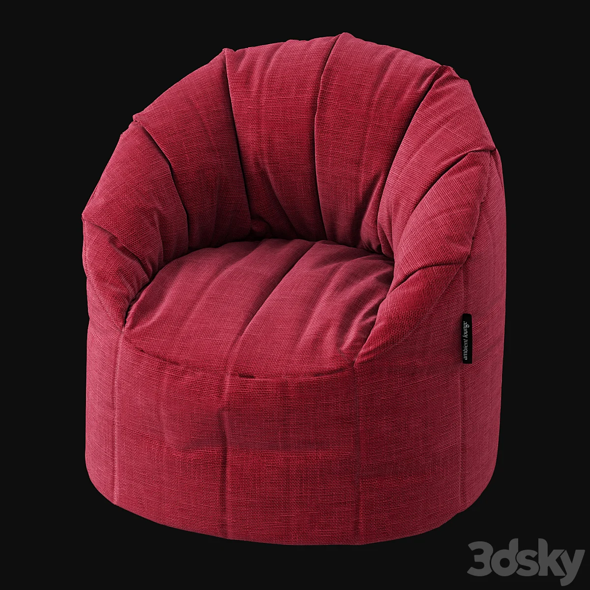 3dsky – Ambient lounge – Butterfly sofa & Versa table