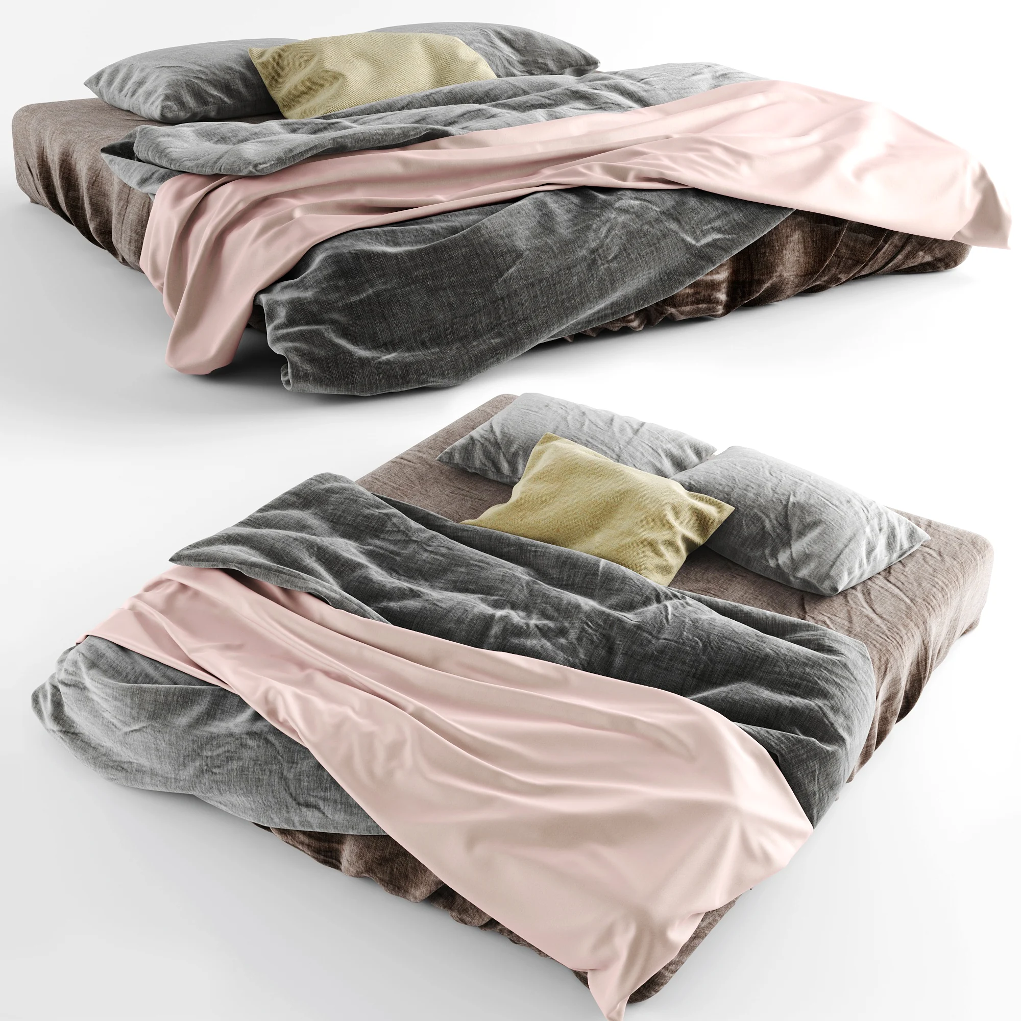 Cgmood – BEDCLOTHES # 15 - Bedclothes Gray