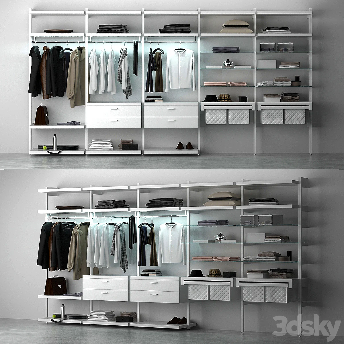 3dsky – Closet MD HOUSE NEW 13 3d model download