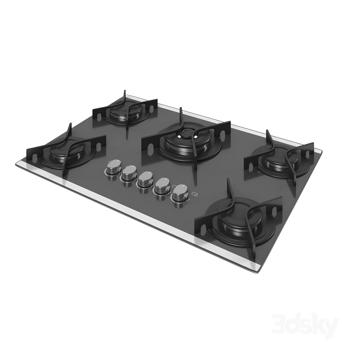 3dsky – Cooktop Titanium free download 3d models