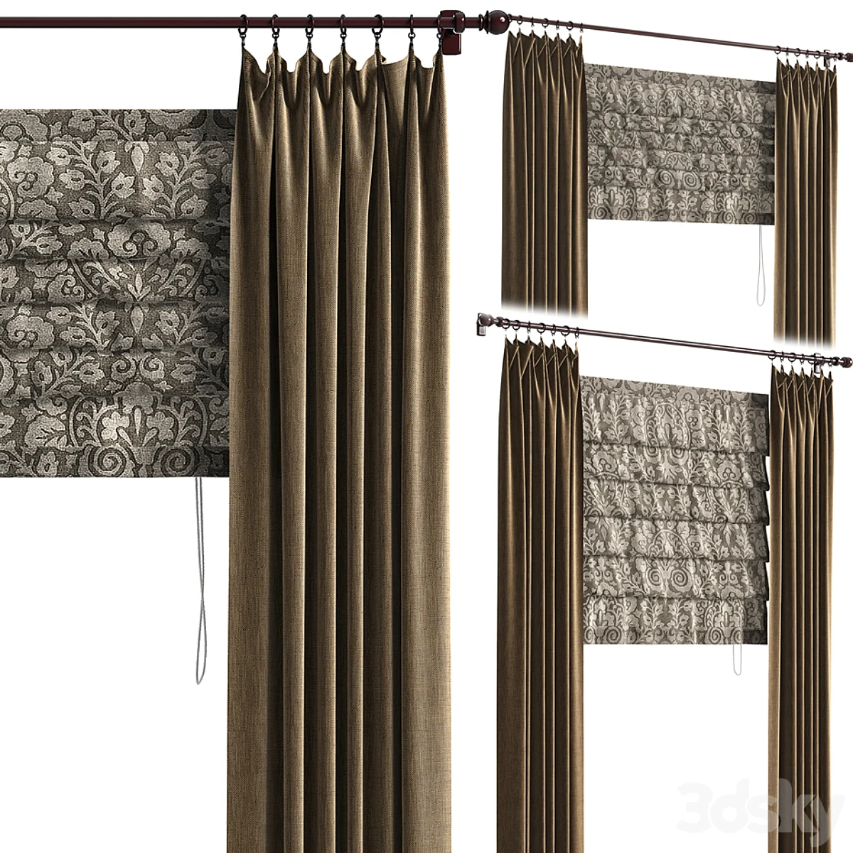 3dsky – Roman blinds 4 download