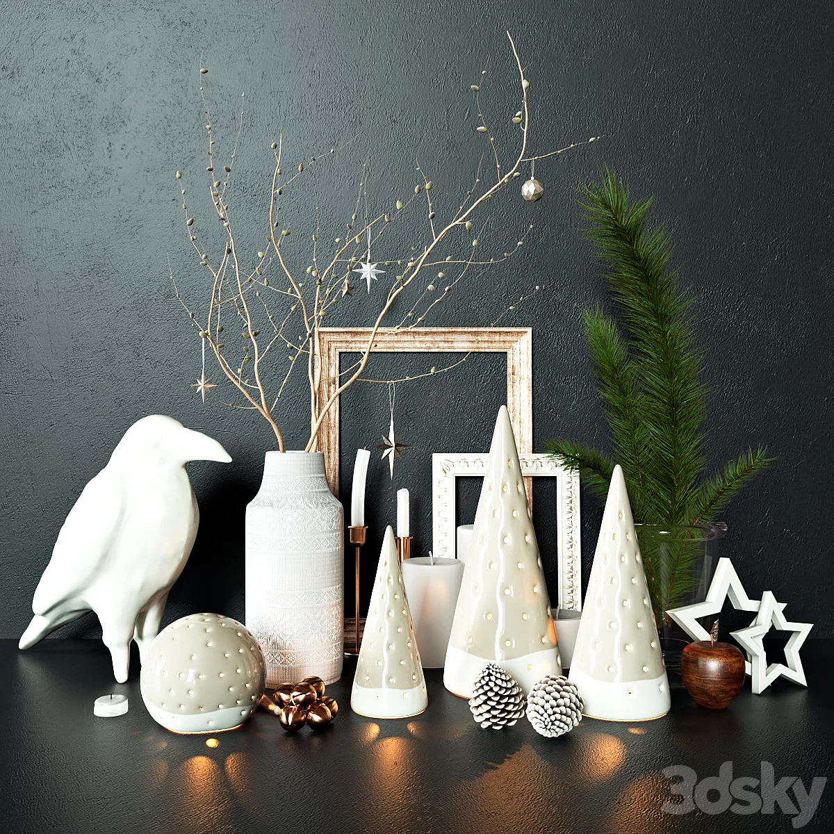 3dsky – Winter set 2 3d models download