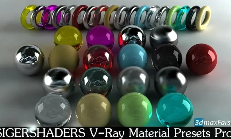 SIGERSHADERS V-Ray Material Presets Pro v4.1.6 free download