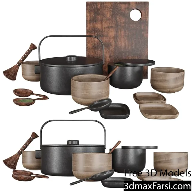 3dsky – A tea set download