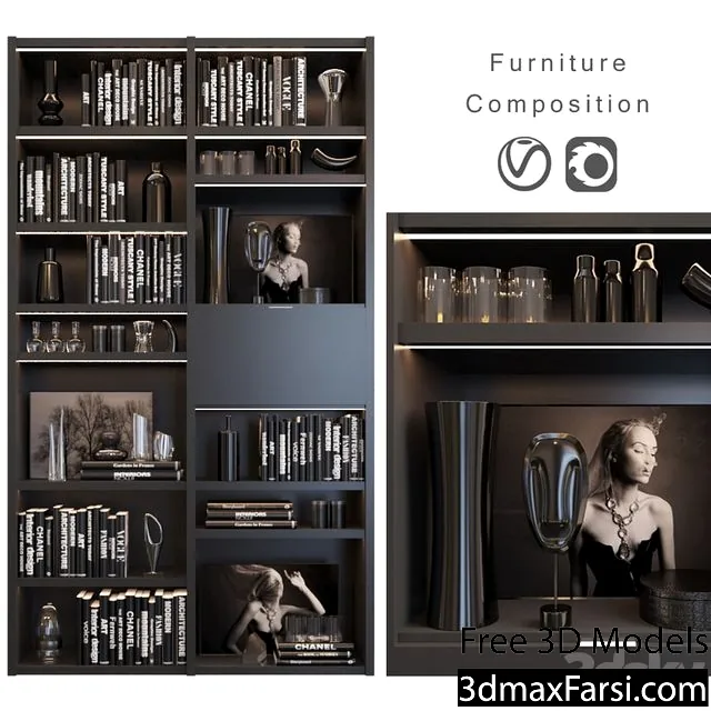 3dsky – BoConcept set 21 download 3d models download